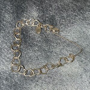 James Avery Gold Heart Chain Bracelet